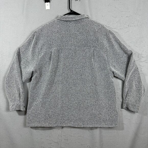 CJ Banks Womens Zip Up Coat Gray Collar Long Sleeve Plus Size 16W - Picture 2 of 10